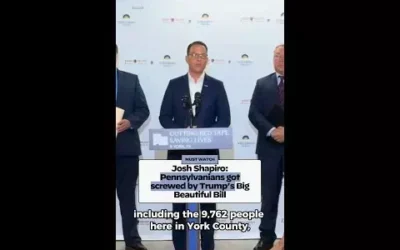 Josh Shapiro: Pennsylvanians got screwed by Trump’s Big Beautiful Bill